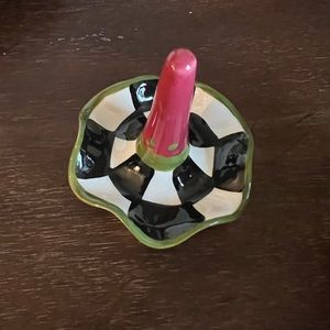 Mackenzie Childs style ring dish